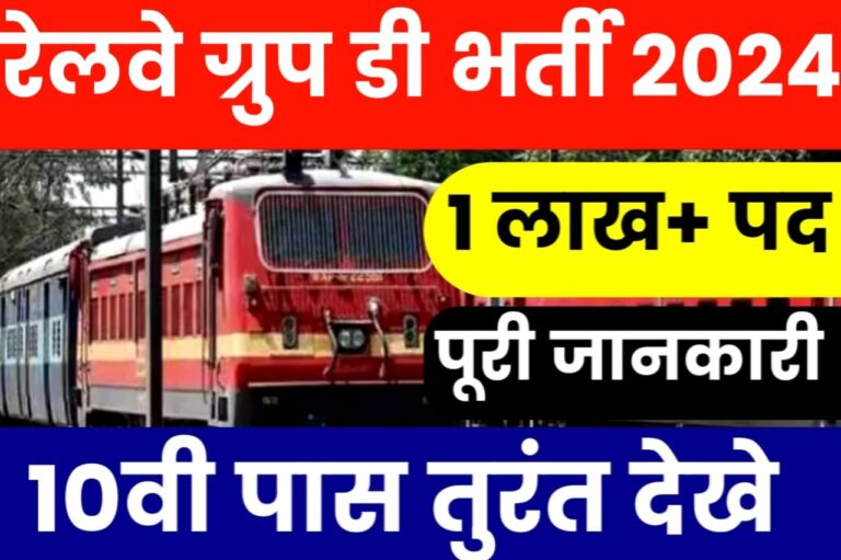 Rrb Group D Recruitment 2024