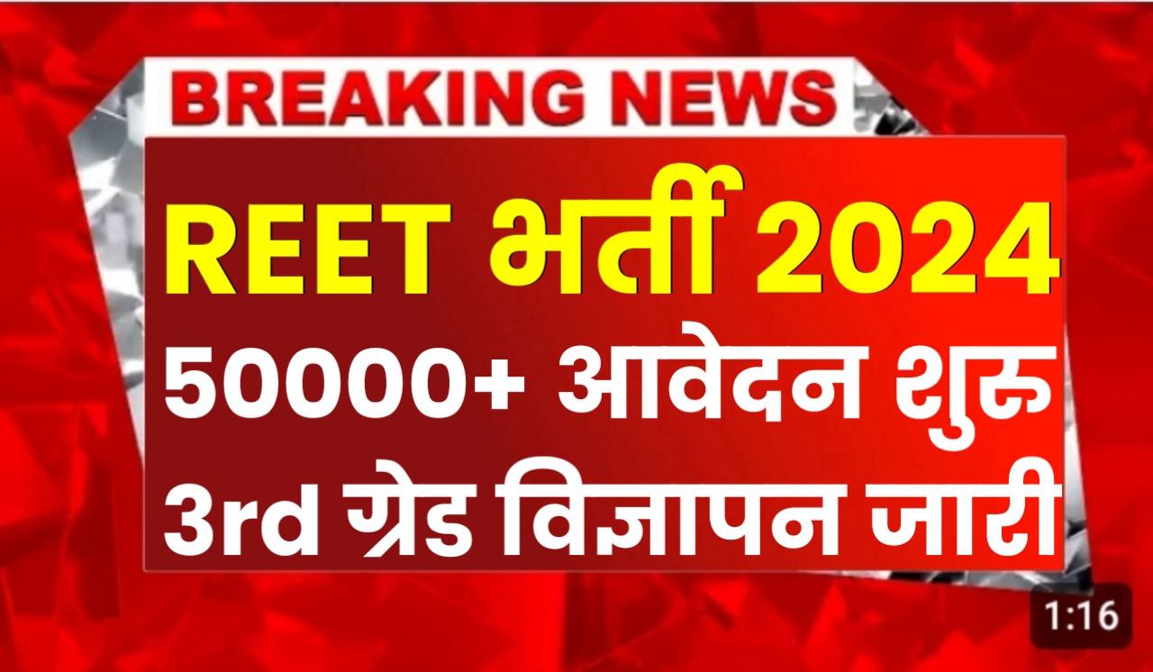 REET Bharti 2024