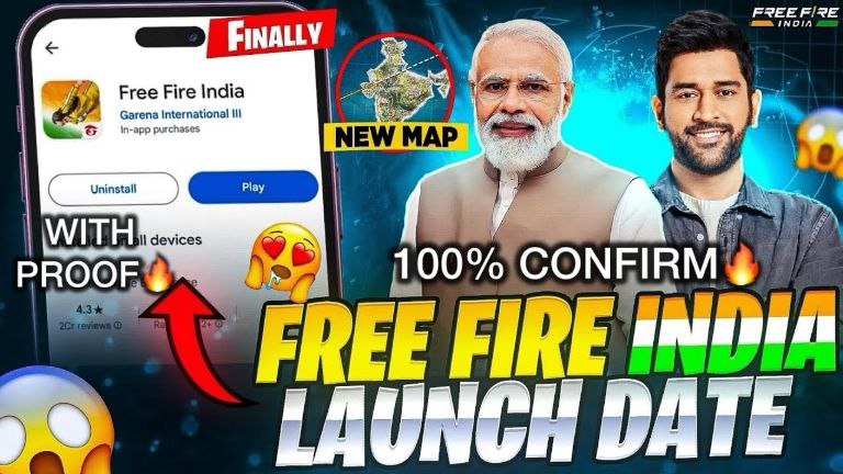 Free Fire India Launch Date 2024