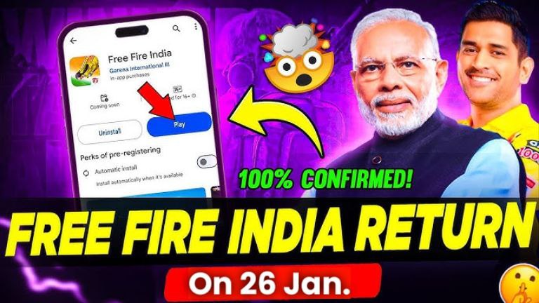 Free Fire India Launch Date 2025: