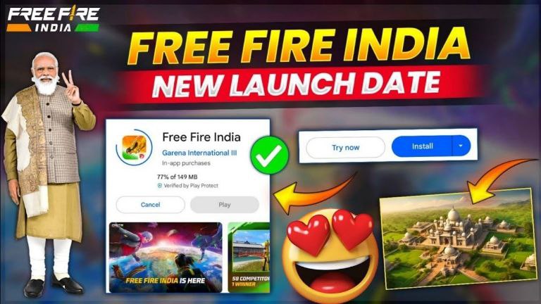 Free Fire India Launch Date 2025