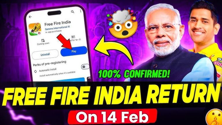 Free Fire India Launch Date 2025