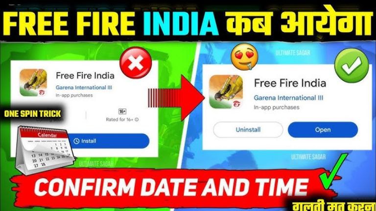 Free Fire India Launch Date