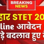 Bihar Stet Notification 2025